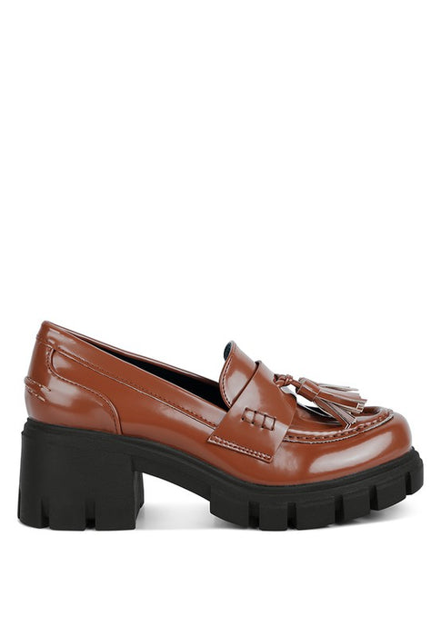 Jonah Tassels Detail Chunky Loafers