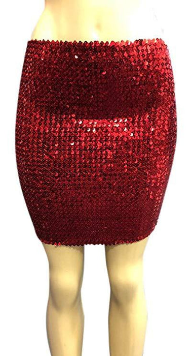 WOMEN'S SEQUIN MINI SKIRT