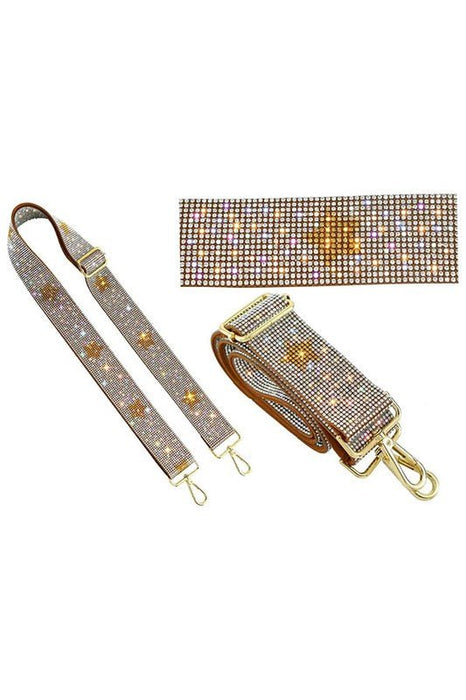 1.5 inches Rhinestone Guitar Strap - E2G World