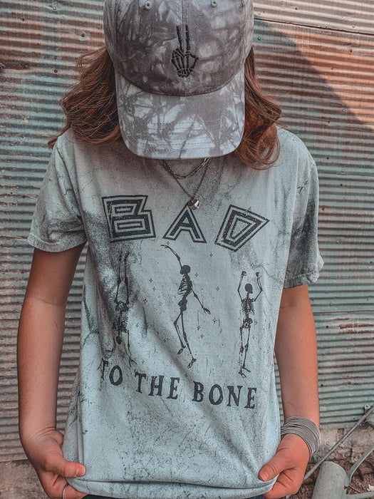 Bad to the Bone Colorblast Tee