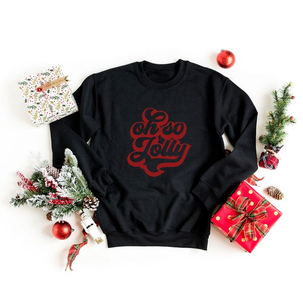 Oh So Jolly Graphic Sweatshirt