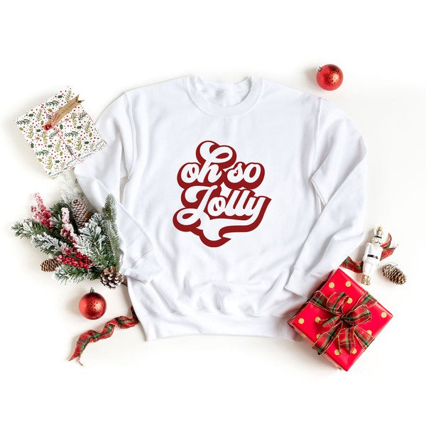 Oh So Jolly Graphic Sweatshirt