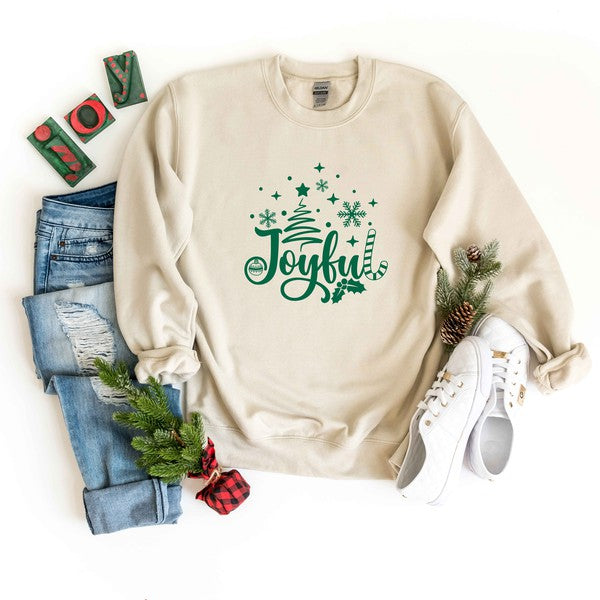 Joyful Tree Graphic Sweatshirt