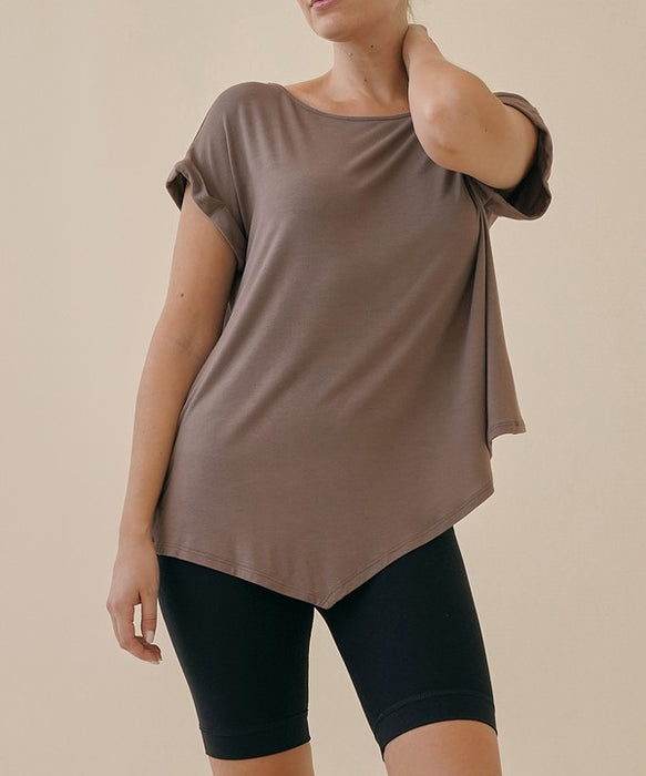 BAMBOO ASSYMESTRIC TUNIC