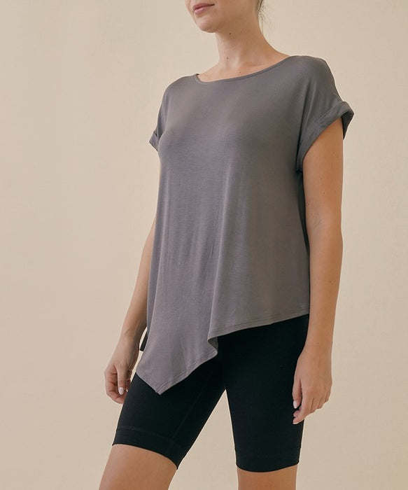 BAMBOO ASSYMESTRIC TUNIC