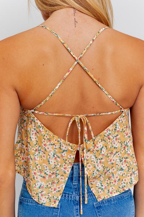 OPEN BACK CAMI TOP