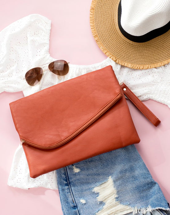 Foldover Envelope Clutch