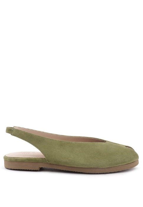 GRETCHEN SLINGBACK FLAT SANDALS