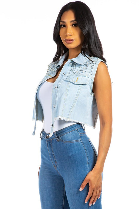 SEXY DENIM VEST