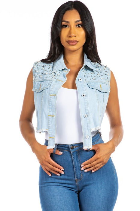 SEXY DENIM VEST