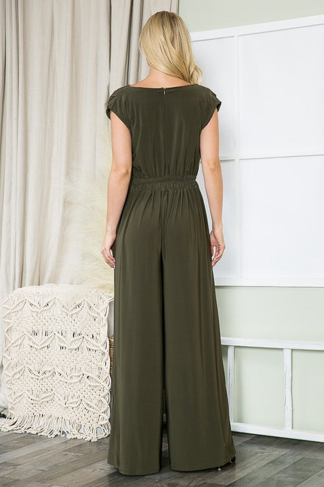 Wide Leg Jumpsuit