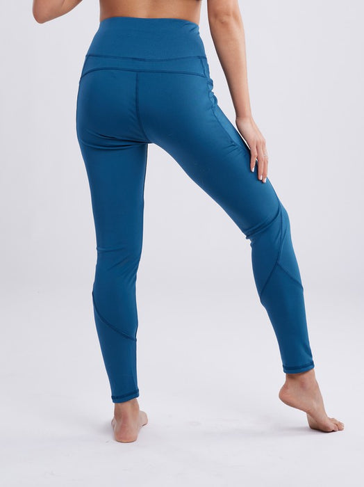 High-Waisted Classic Gym Leggings w Pockets