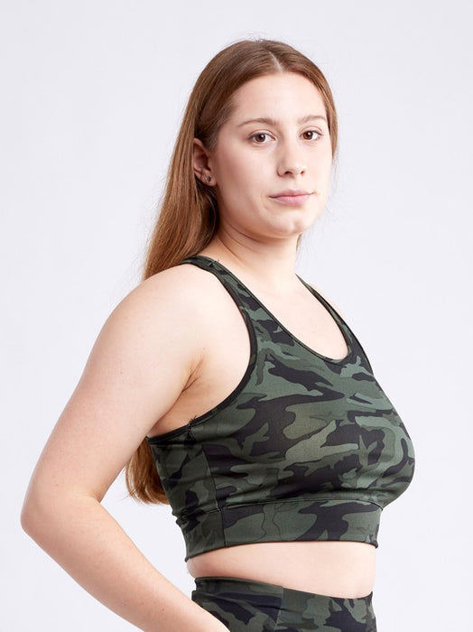 Racerback Lightweight Crop Tank Top