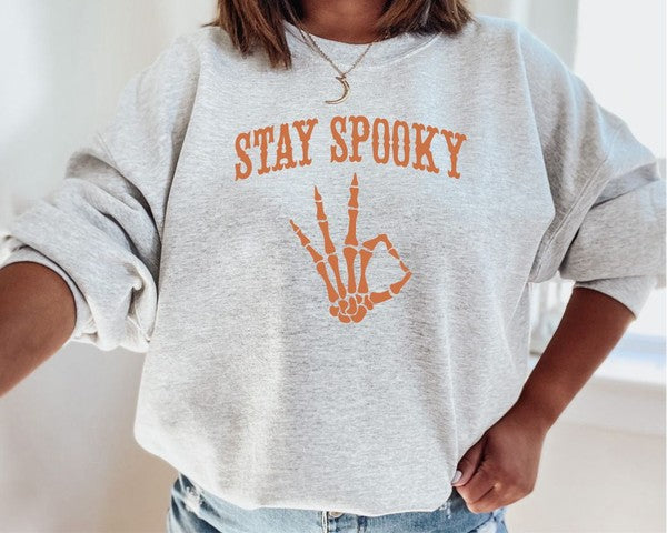 Stay Spooky Crew Neck Sweatshirt