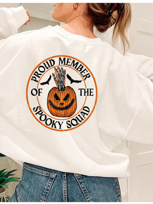 Proud Member of Spooky Squad CrewNeck Sweatshirt