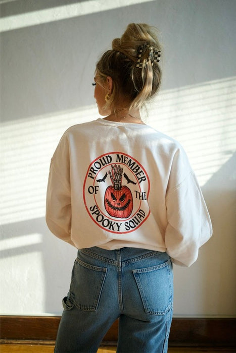 Proud Member of Spooky Squad CrewNeck Sweatshirt