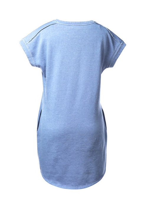 Solid T-Shirt Dress