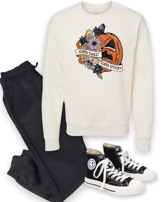 Sorta Sweet Sorta Spooky CrewNeck Sweatshirt