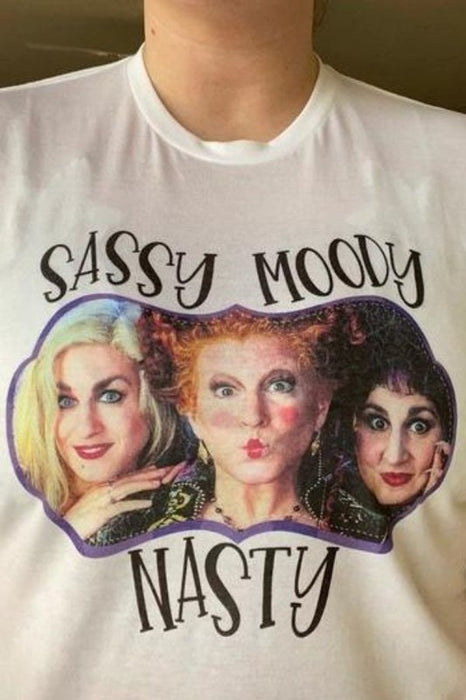 Sassy Moody Narty Hocus Pocus Graphic Tee