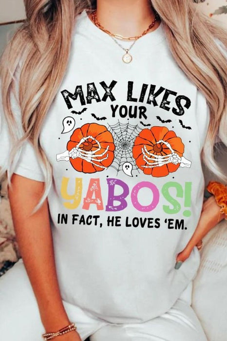 Max Likes Your Yabos Hocus Pocus Graphic Tee