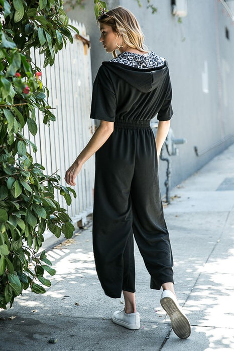 French Terry Jumpsuit w Pockets