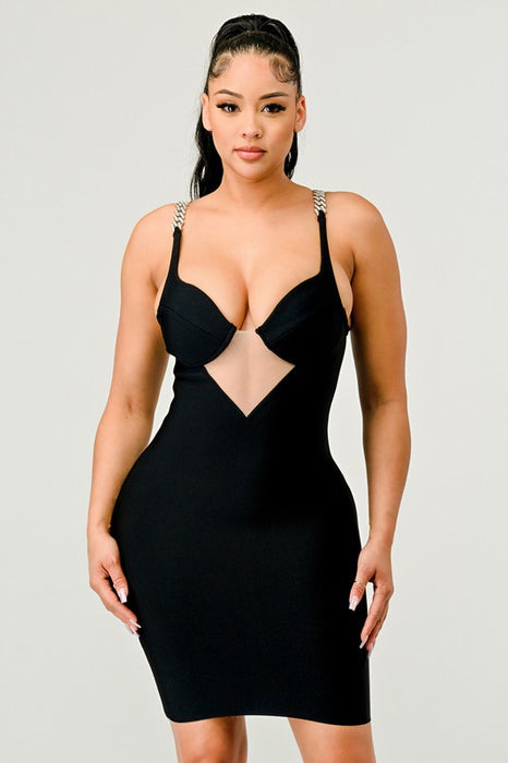 ATHINA HOLIDAY SEXY BANDAGE DRESS