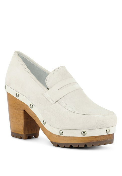 OSAGE Clogs Loafers In Fine Suede