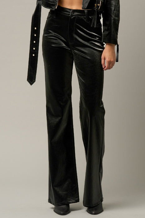 High Rise Flare Pants