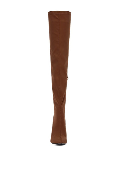 No Calm Superstretch Stiletto Long Boot