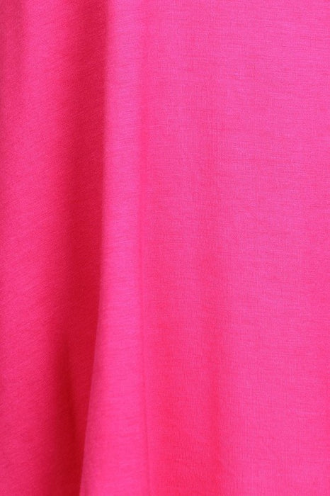 Knit tunic top in a relaxed fit with a round nec