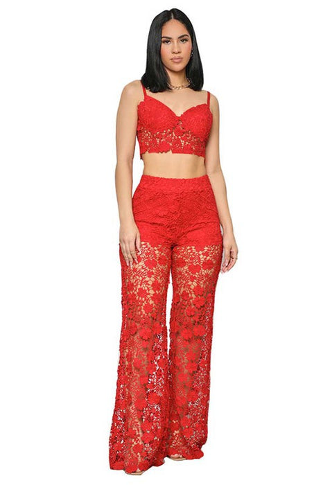 SEXY TWO PIECE SET TOP AND PANT