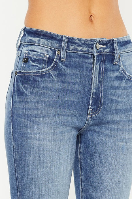 High Rise Bootcut Jeans