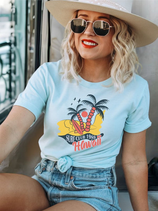 Surf Club 1989 Hawaii Graphic Tee