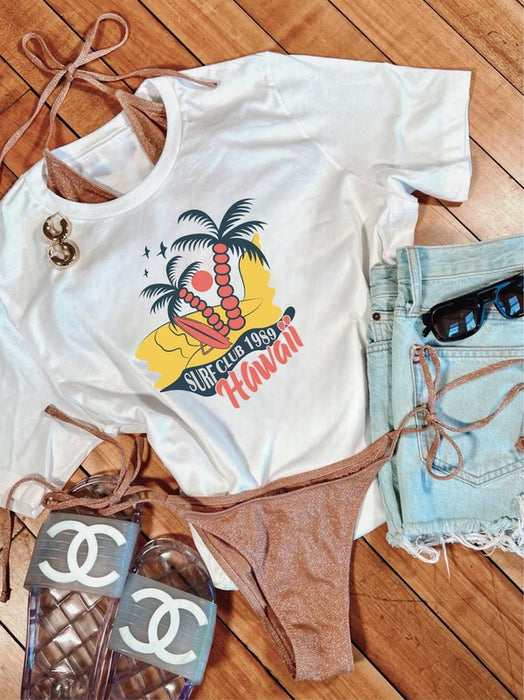 Surf Club 1989 Hawaii Graphic Tee