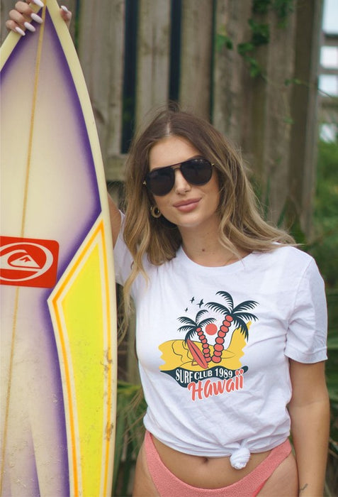 Surf Club 1989 Hawaii Graphic Tee