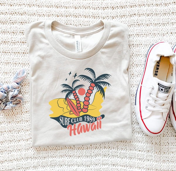 Surf Club 1989 Hawaii Graphic Tee