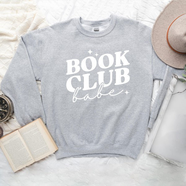 Book Club Babe Graphic Sweatshirt