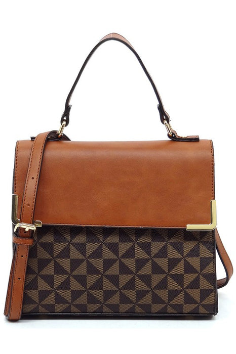 PM Monogram Top Handle Satchel