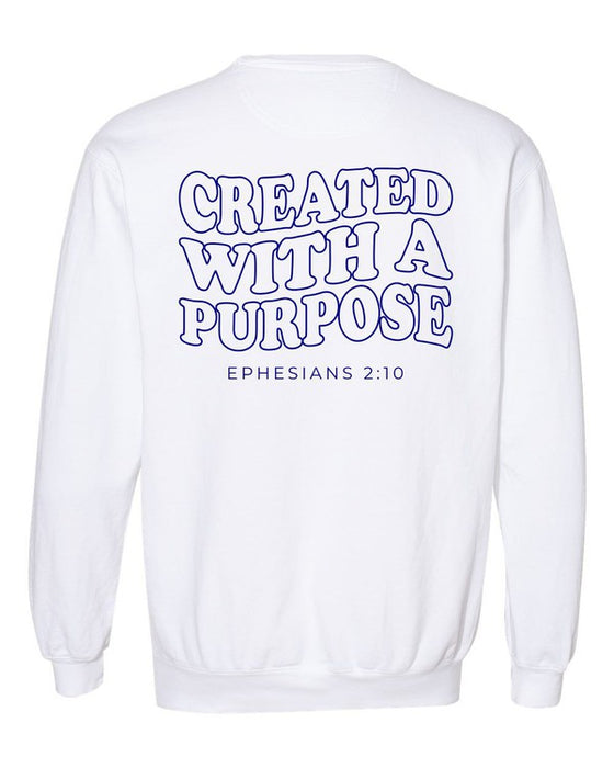 Created With Purpose Comfort Color Sweatshirt