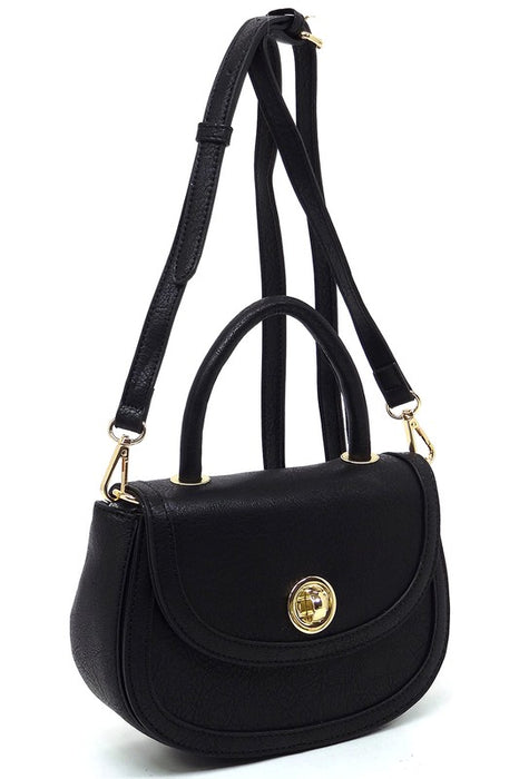 Fashion Flap Saddle Satchel