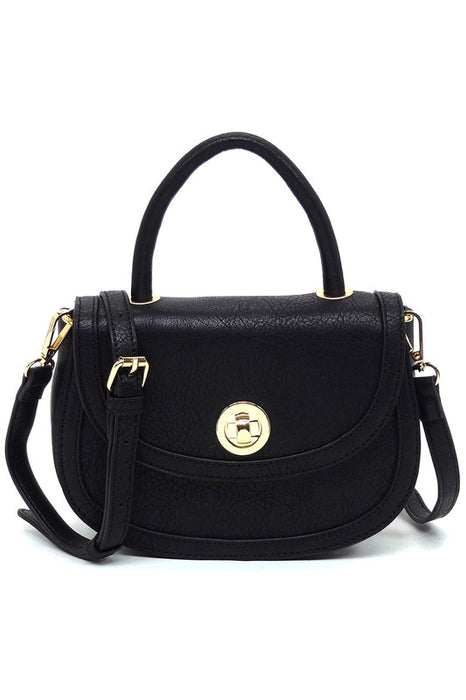 Fashion Flap Saddle Satchel