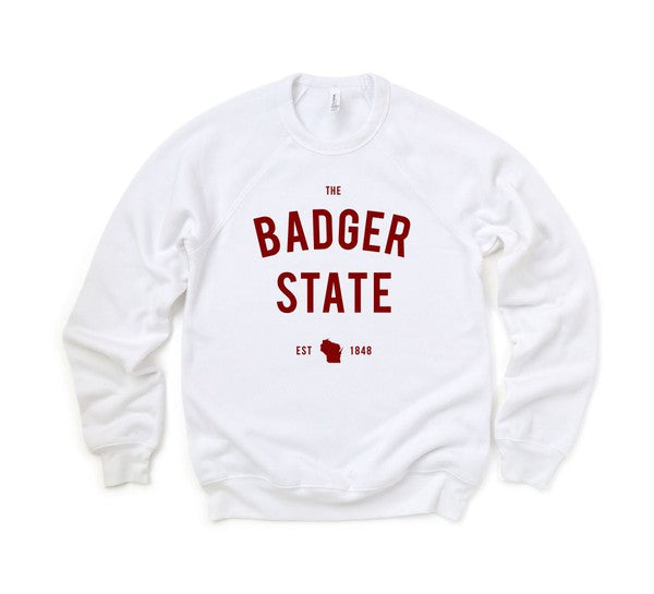 The Badger State Wisconsin Premium Sweatshirt