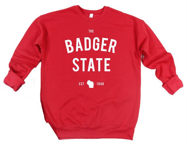 The Badger State Wisconsin Premium Sweatshirt