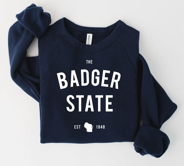 The Badger State Wisconsin Premium Sweatshirt