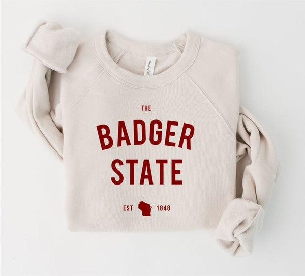 The Badger State Wisconsin Premium Sweatshirt