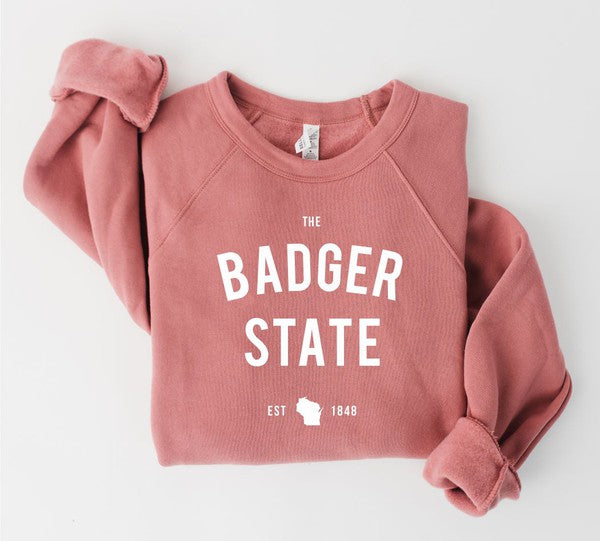 The Badger State Wisconsin Premium Sweatshirt