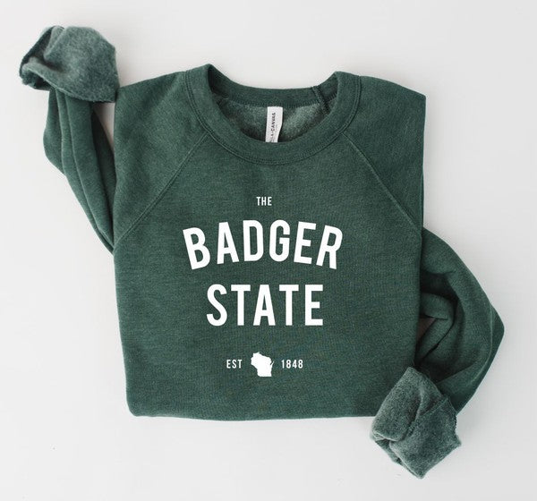 The Badger State Wisconsin Premium Sweatshirt