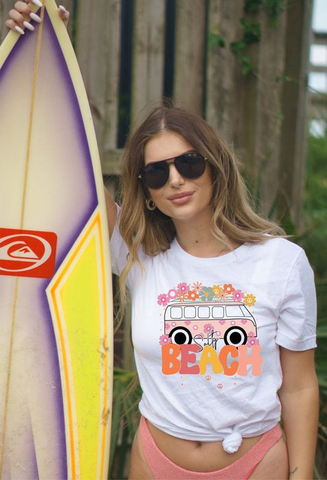 Salty Beach Volkswagon Graphic Tee