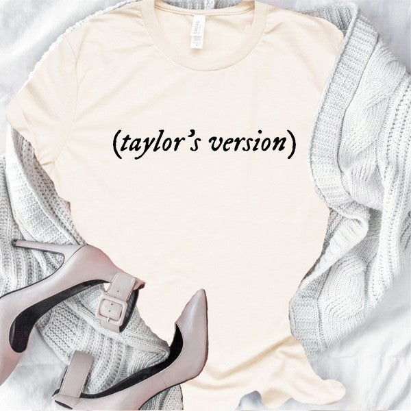 Taylor's Version Graphic Crew Neck Tee