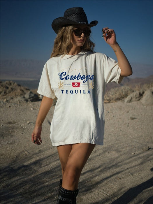 Cowboys and Tequila Graphic Tee